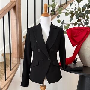 Banana Republic Tailored Black Blazer Size 2. NWOT